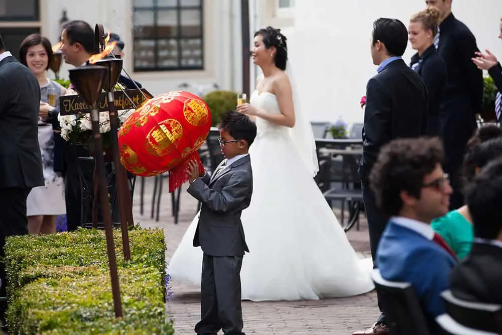 Chinese bruiloft bij Kasteel Montfoort